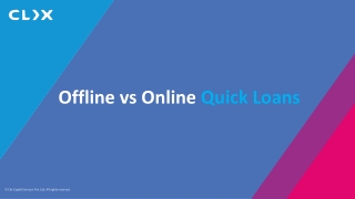 Offline vs Online Quick Loans