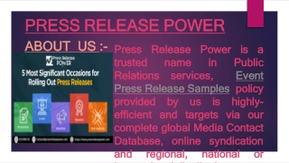 event promotion press release pdf