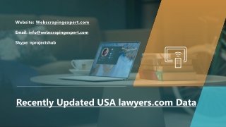 Recently Updated USA lawyers.com Data