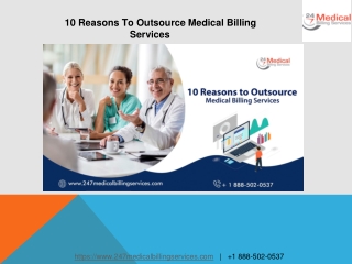 10 Reasons To Outsource Medical Billing Services