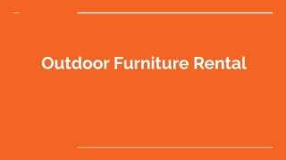 Outdoor Furniture Rental (1)
