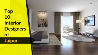 Top 10 Interior Designers in Jaipur