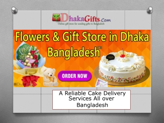 Send Birthday Cake To Dhaka