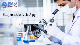 Diagnostic Center App | Diagnostic Lab Software By EMed HealthTech