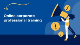 Online corporate professional training | ecadema