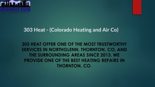 Heating Repair in Thornton, CO