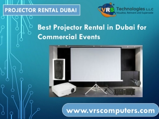 Best Projector Rental in Dubai for Commercial Events