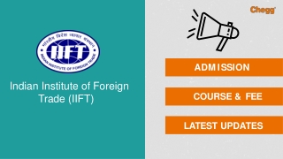 Indian Institute of Foreign Trade