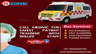 Emergency Ambulance Service in Howrah & Alipore, Kolkata by Medivic