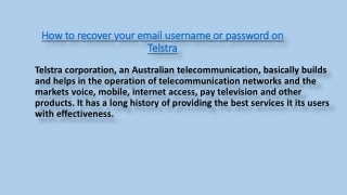 How to recover your email username or password