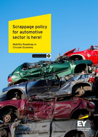 scrappage policy for automotive sector