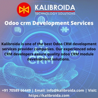 Odoo crm Development Services