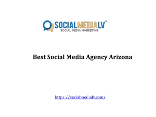 Best Social Media Agency Arizona