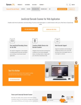 Best JavaScript Barcode Scanner for Web Application