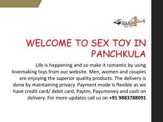 Sex Toys In Panchkula