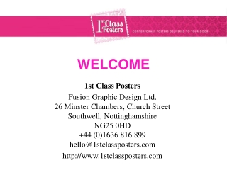Poster for children and kids