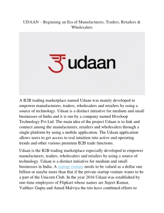 UDAAN