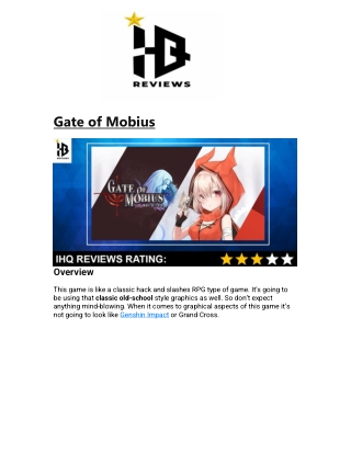 Gate of Mobius