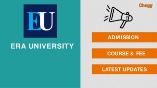 Era University - [EU], Lucknow
