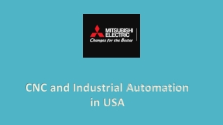 CNC and Industrial Automation in USA