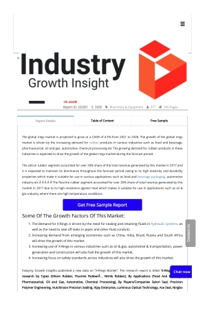 X-Rings Market Research | Global Industry Analysis & Forecast To 2028