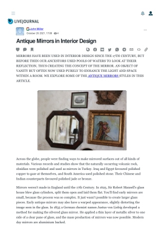 Antique Mirrors