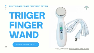 Best Home Treatment for Trigger Finger with Trigger Finger Wand