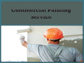 Commercial Painting Service