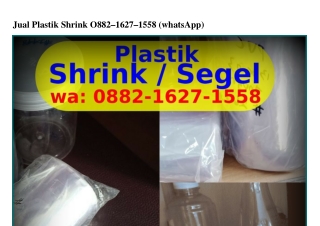 Jual Plastik Shrink Ô88ᒿ·IϬᒿ7·I558[WA]