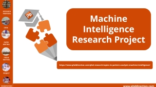 Machine Intelligence Research Project