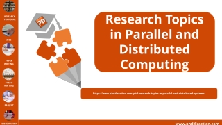 Research Topics in Parallel and Distributed Computing