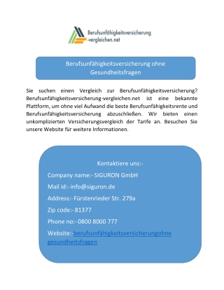 Berufsunfähigkeitsversicherung ohne Gesundheitsfragen-converted