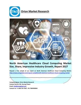 North American Healthcare Cloud Computing Market Analysis and Report 2027