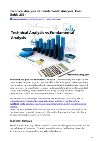fxreviewtrading.com-Technical Analysis vs Fundamental Analysis Best Guide 2021-converted