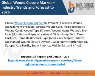 Wound Closure Market