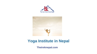 Yoga Institute in Nepal