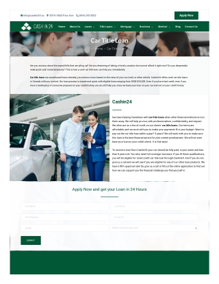 Car Title Loan