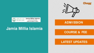 Jamia Mallia Islamia University