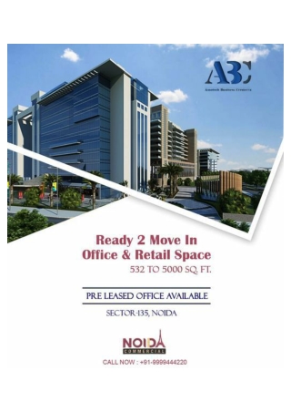 ABC Noida Sector 135 ---Office Space For Sale Noida