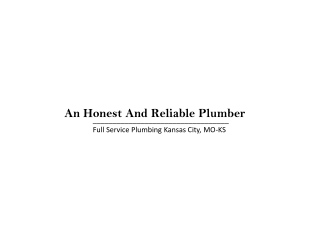 Kansas City MO-KS Plumbers | Help To Get Rid House Plumbing Issues