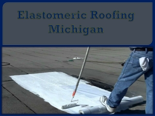 Elastomeric Roofing Michigan