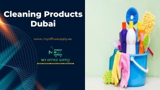 Cleaning Products Dubai