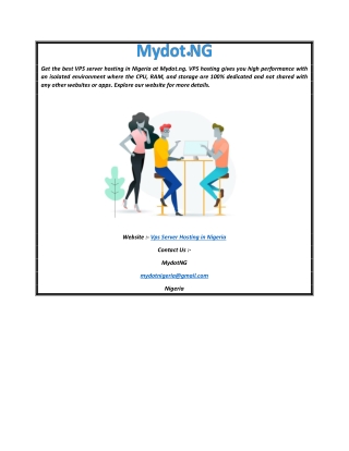 VPS Server Hosting in Nigeria  Mydot.ng