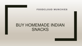 Get the Buy Homemade Indian Snacks