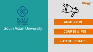 South Asian University