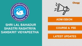 Shri Lal Bahadur Shastri Rashtriya Sanskrit Vidyapeeth