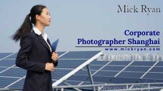 Corporate Photographer Shanghai