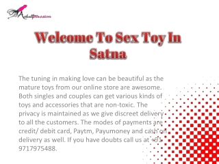 Sex Toys In Bhubaneswar Call  919717975488