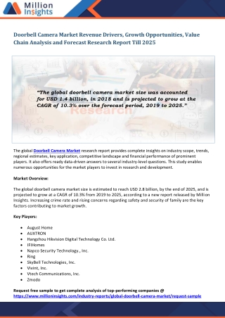 Doorbell Camera Market