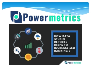 How does the data studio reports help in increasing the SEO ranking?